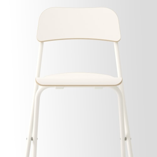 Bar stool store with backrest foldable
